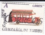 Stamps Spain -  Museu del Joguet de Catalunya-Figueres   AUTOBUS     (L)
