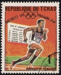 Stamps : Africa : Chad :  OLIMPIADAS MEXICO 68