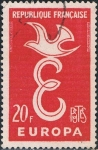 Stamps France -  EUROPA 1958. Y&T Nº 1173