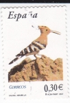 Stamps Spain -  Fauna: Abubilla                                (L)