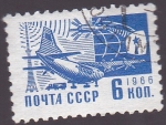 Stamps Russia -  avion