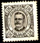 Sellos del Mundo : Asia : India : Portugal India 1895            King Carlos