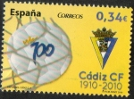 Stamps Spain -  4588- Centenario del Cádiz. Escudo del club.