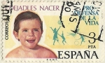 Stamps : Europe : Spain :  PRO DEFENSA DE LA VIDA