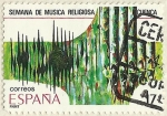 Stamps : Europe : Spain :  SEMANA DE MUSICA RELIGIOSA CUENCA