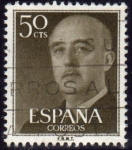 Sellos de Europa - Espa�a -  1955-56 General Franco - Edifil:1149