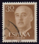 Sellos de Europa - Espa�a -  1955-56 General Franco - Edifil:1147