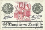 Stamps Spain -  EUROPA CEPT