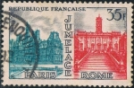 Stamps : Europe : France :  HERMANAMIENTO PARIS-ROMA. Y&T Nº 1176