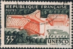Sellos de Europa - Francia -  INAUGURACIÓN DEL PALACIO DE LA U.N.E.S.CO. EN PARIS Y&T Nº 1178