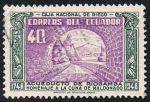 Sellos de America - Ecuador -  ACUEDUCTO DE RIO BAMBA 1748-1948