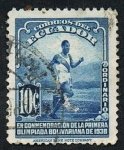 Stamps Ecuador -  PRIMERA OLIMPIADA BOLIVARIANA DE 1938
