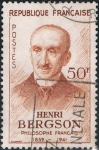 Stamps France -  CENT. DEL NACIMIENTO DEL FILÓSOFO HERI BERGSON. Y&T Nº 1225