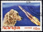 Stamps Nicaragua -  LAIKA