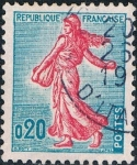 Stamps France -  SEMBRADORA DE PIEL 1960-61. Y&T Nº 1233