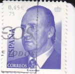 Sellos de Europa - Espa�a -  S.M. don Juan Carlos I               (L)