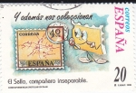 Stamps Spain -  El Sello compañero inseparable-Y ADEMÁS NOS COLECCIONAN (L)  k