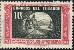 Sellos de America - Ecuador -  ACUEDUCTO DE RIOBAMBA 1748-1948