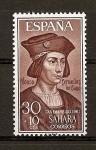 Stamps : Europe : Spain :  Sahara./ Dia del Sello.