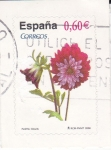 Stamps Spain -  Flora- Dalia   (L)