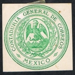 Stamps : America : Mexico :  CONTADURIA GENERAL DE CORREOS