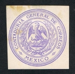 Stamps Mexico -  CONTADURIA GENERAL DE CORREOS