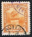 Stamps Venezuela -  ESTATUA CARACAS