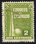 Sellos de America - Ecuador -  EXPOSICION INTERNACIONAL DE NEW YORK 1939