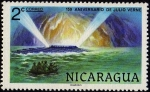 Stamps Nicaragua -  150 Aniversario de Julio Verne