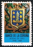 Stamps Spain -  BODAS DE ORO DEL BANCO DE LA CORUÑA