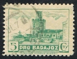 Stamps : Europe : Spain :  PRO BADAJOZ
