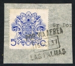 Stamps : Europe : Spain :  PRO LAS PALMAS