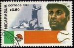 Stamps Nicaragua -  Daniel Herrera