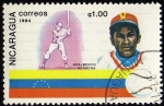 Stamps Nicaragua -  Adalberto Herrera