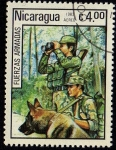 Stamps Nicaragua -  FUERZAS ARMADAS