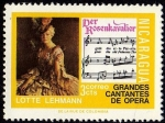 Sellos del Mundo : America : Nicaragua : Grandes Cantantes de Opera