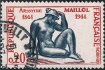 Stamps : Europe : France :  CENT. DEL NACIMIENTO DEL ESCULTOR ARISTIDE MAILLOL. Y&T Nº 1281