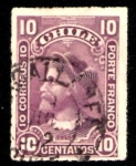 Stamps : America : Chile :  1900