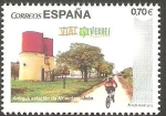 Stamps : Europe : Spain :  Antigua estación de Alcaudeté en Jaén