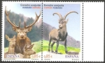 Stamps Spain -  Emisión conjunta Rumanía España, Fauna salvaje