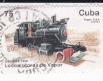 Stamps Cuba -  Locomotoras de Vapor