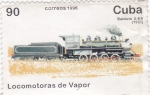 Sellos de America - Cuba -  Locomotoras de Vapor
