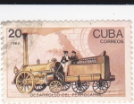 Sellos de America - Cuba -  desarrollo del ferrocarril