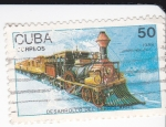 Sellos de America - Cuba -  desarrollo del ferrocarril