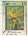 Stamps Cuba -  Congreso Latinoamericano de Botánica