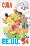 Stamps Cuba -  EE.UU´94 Copa del Mundo