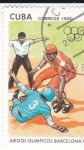 Stamps Cuba -  Juegos Olímpicos -BARCELONA-92