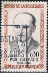 Stamps France -  HÉROES DE LA RESISTENCIA. PAUL GATEAUD. Y&T Nº 1290