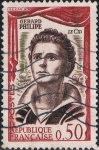 Stamps France -  COMEDIANTES FRANCESES. GERARD PHILIP EN EL CID. Y&T Nº 1305