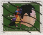Stamps : America : United_States :  97 George Gershwin